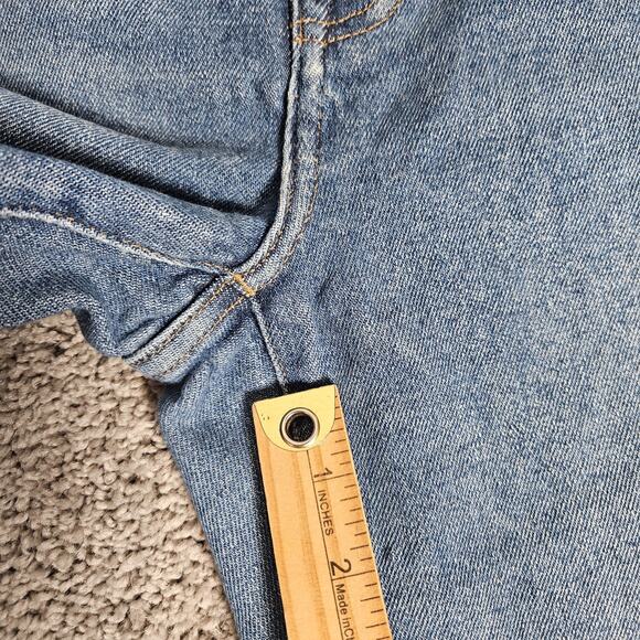 Madewell Jeans Womens 26 Blue Stovepipe Ditmas Wash Straight Stretch Normcore - Picture 16 of 16